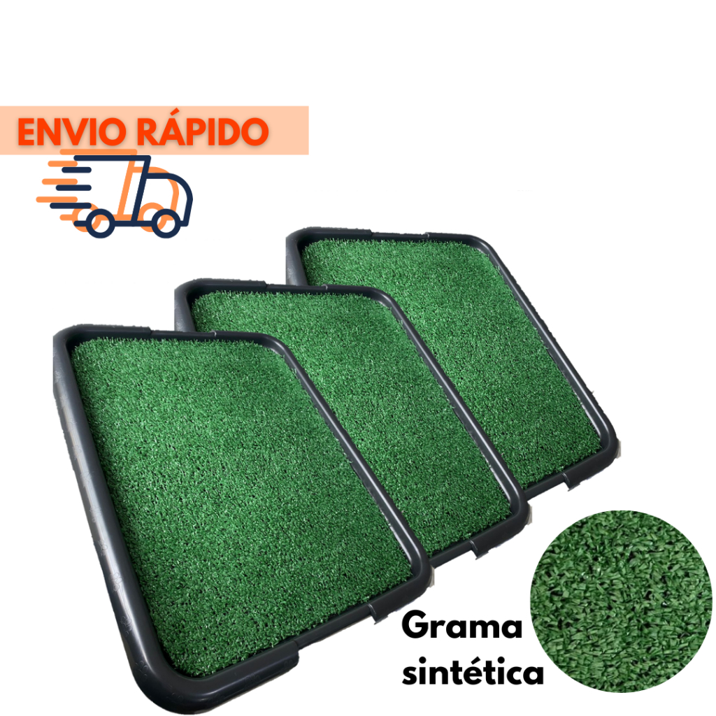 Tapete Higiênico Pet com Grama Sintética - Conforto e Praticidade | Caprioli - Vista Principal