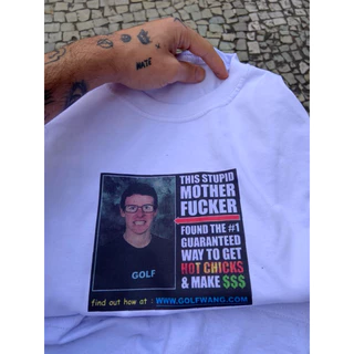 Camiseta 100% Algodão Golf Wang Guarantee