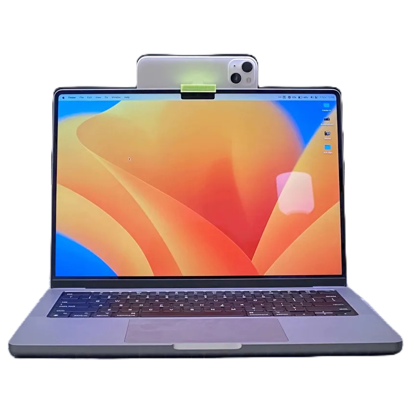 Suporte Continuity Camera Macbook Air E Pro, Suporte para IPhone