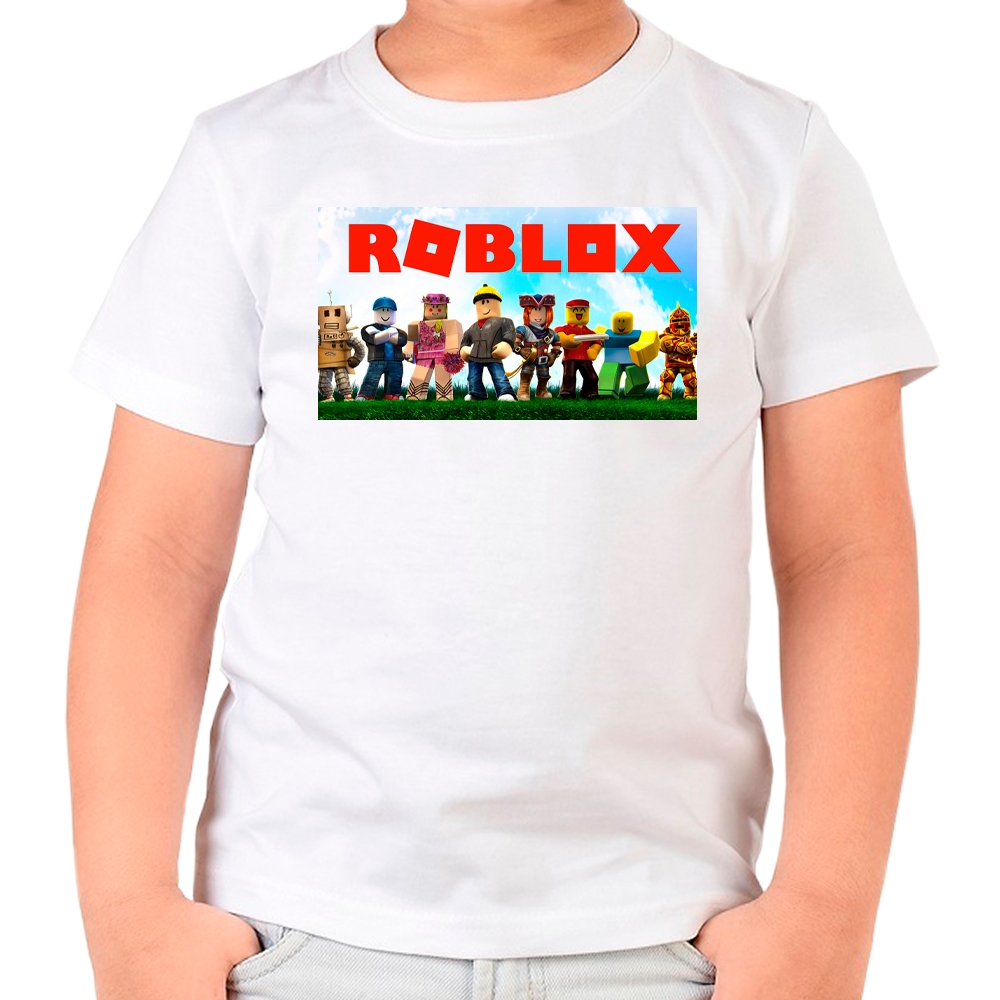 Camiseta Roblox Banner Camisa Personalizada