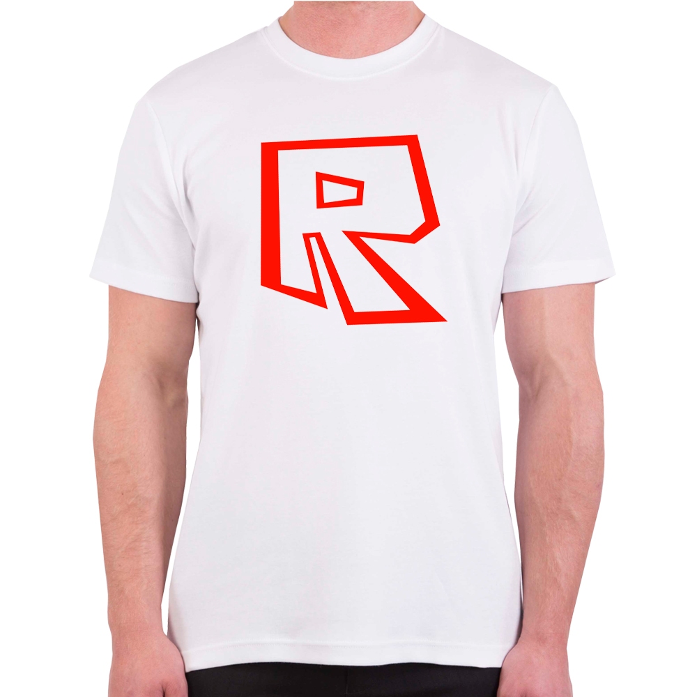 Camiseta Roblox Logo R Camisa Personalizada