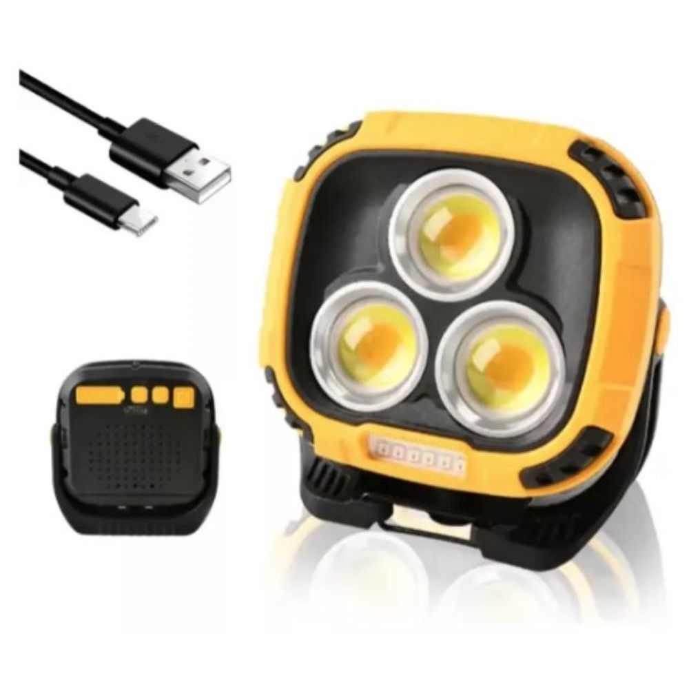 Luz De Trabalho Led Portátil Base Magnética Bm-8527