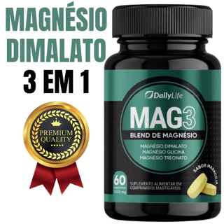Magnésio L=Treonato Mag3 Qualidade Premium 100% Original
