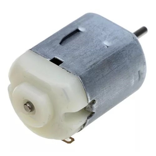 Mini Motor Dc 3 A 6v Tampa Branca [ Código 324 ]