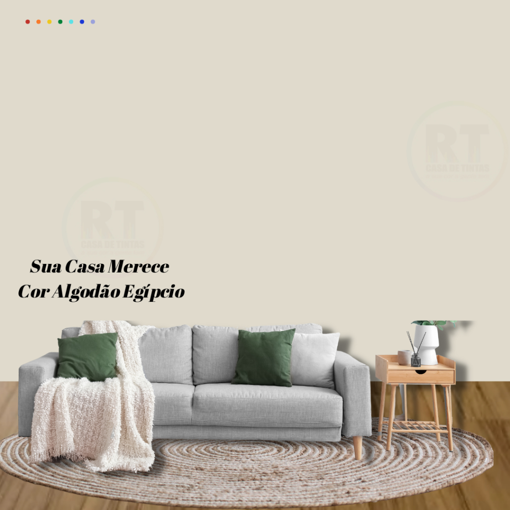 Tinta Parede Algodão Egípcio Acrílica Fosca Coral Renova 800ml