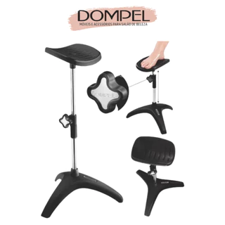 Apoio de Pernas Fixo Dompel Suporte de Pernas Tripé para Pedicuro / Manicure