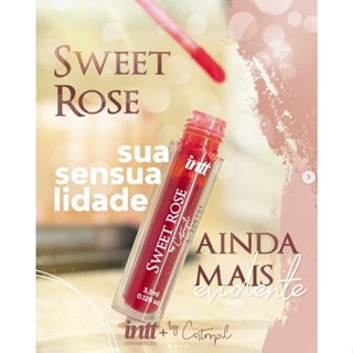 Batom Lip Tint Make Intt Sweet Rose By Castropil