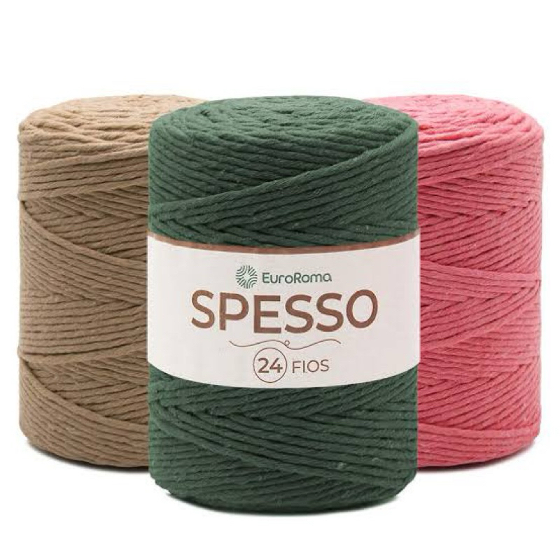 Barbante Spesso EuroRoma 24 Fios 254m unitário | Shopee Brasil