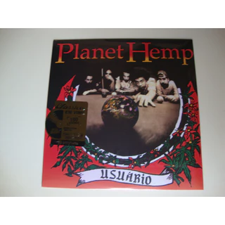 LP - Vinil - Planet Hemp - Usuário - Lacrado, 180 gramas.