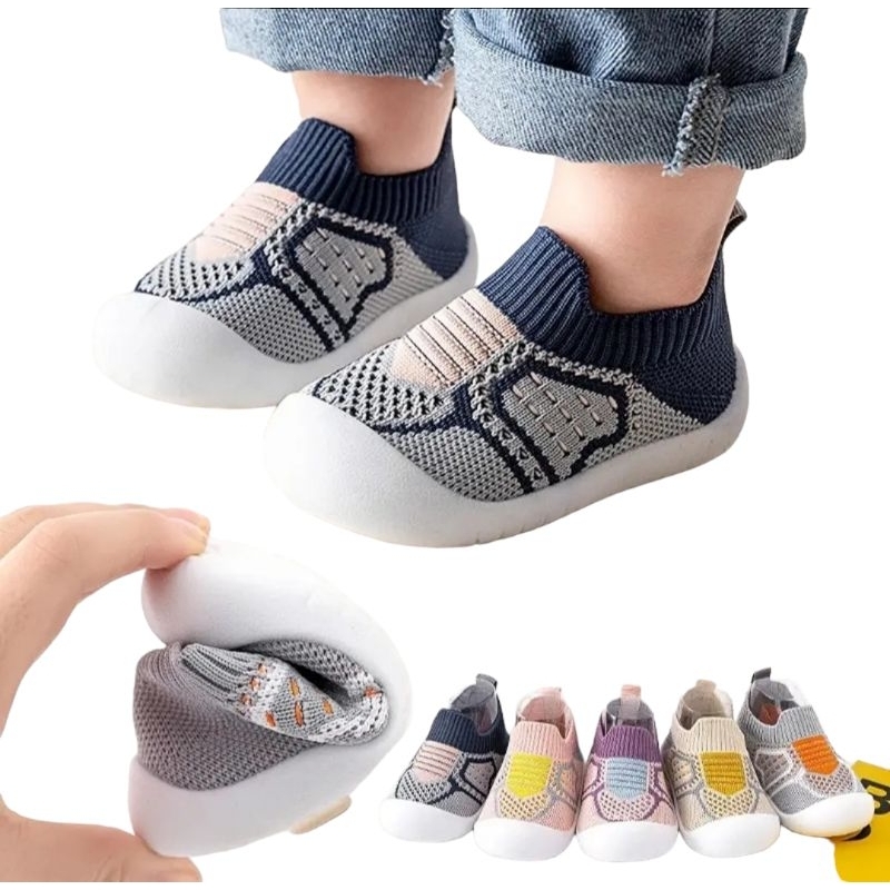 Imagem do produto Sapato tênis infantil bebê antiderrapante com solado macio flexível respirável casual confortável 3