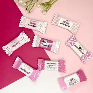 100 Balas Personalizadas - Dia das Mulheres - Mimo Lembrancinha em Oferta na Shopee