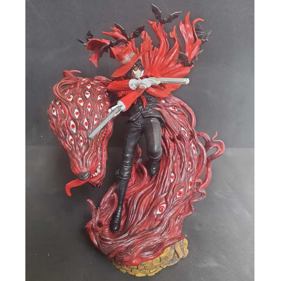 Estátua Alucard do anime Hellsing colecionável