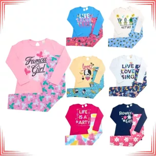 Kit 3 Conjuntos Meia Estação Infantil Menina