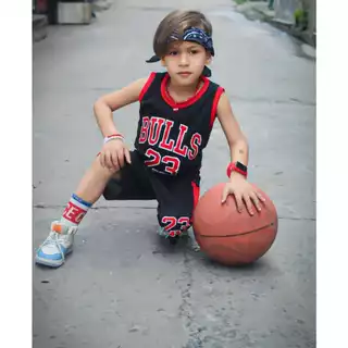 Conjunto Basquete Juvenil Infantil Menino MBA Kit Bermuda + Camiseta