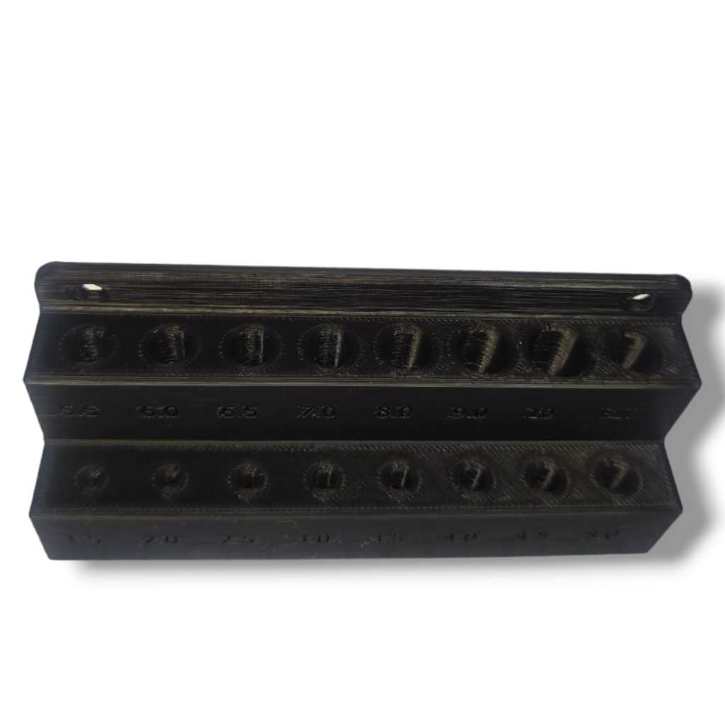 Suporte organizador para brocas