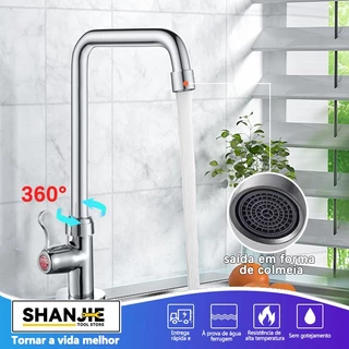 Torneira Bancada Banheiro Alta Cuba Lavabo Lavatório