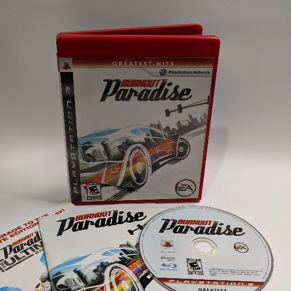 Burnout Paradise Ps3 Midia Fisica Greatest Hits