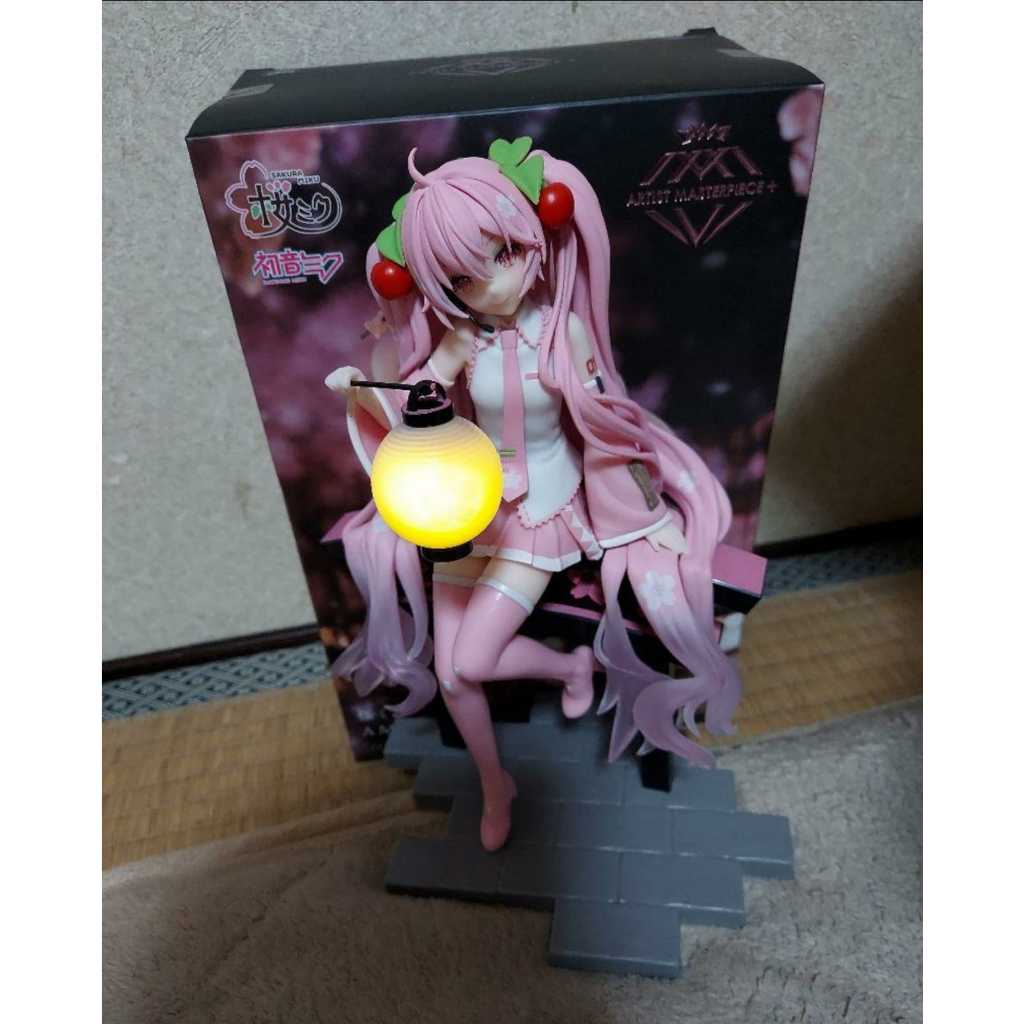 Vocaloid AMP+ Sakura Miku (Sakura Lantern Ver.) Prize Figure