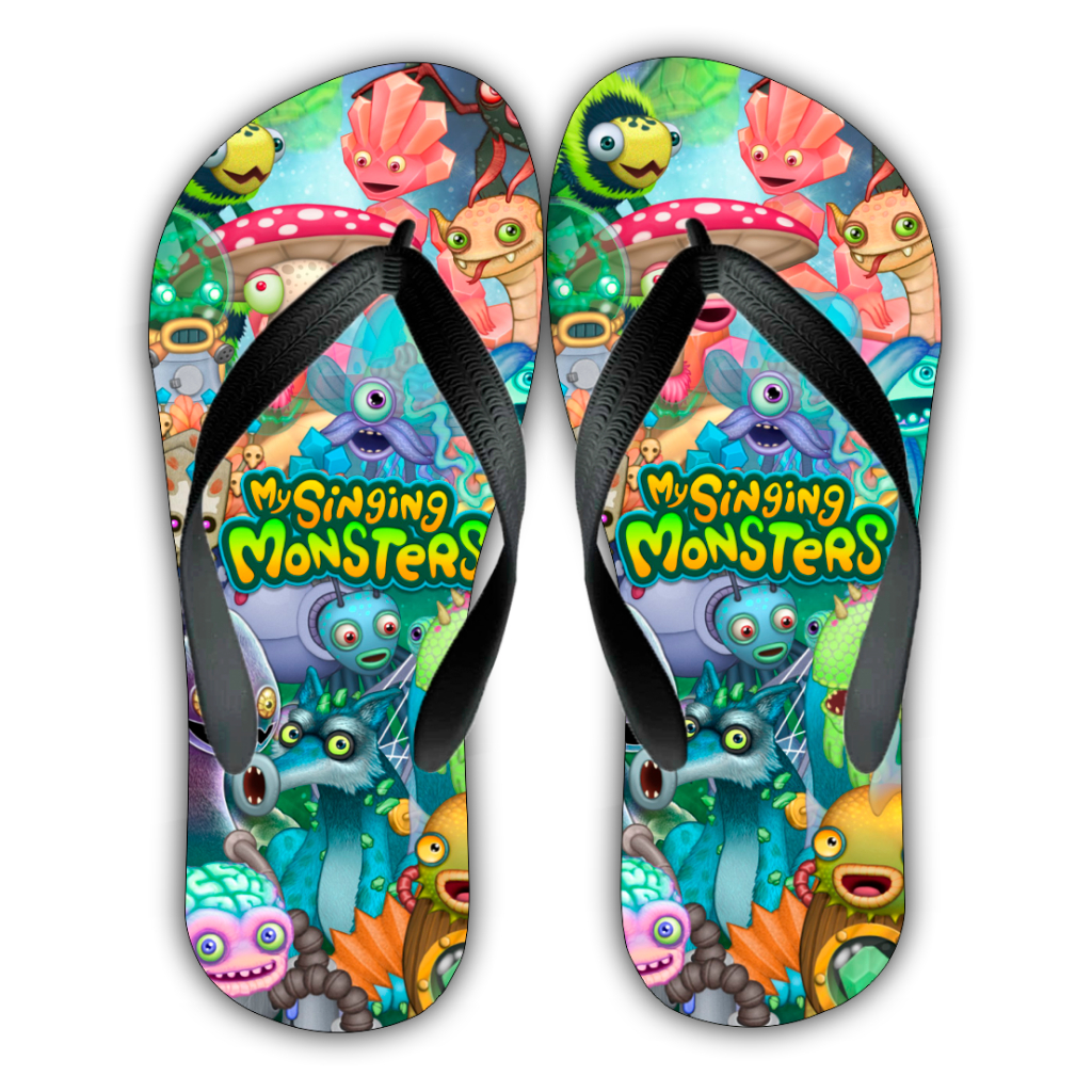 Chinelo Infantil My singing monsters Desenho Jogo Video Game | Shopee Brasil