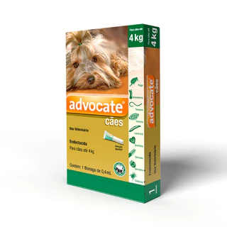 Advocate Antipulgas para Cães de até 4kg 0,4ml Elanco em Oferta na Shopee