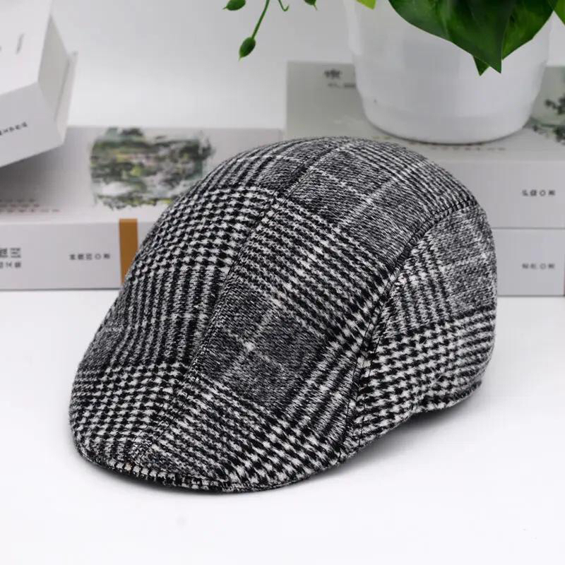 S.Q Boina Masculina Italiana Chapéu Outono Inverno
