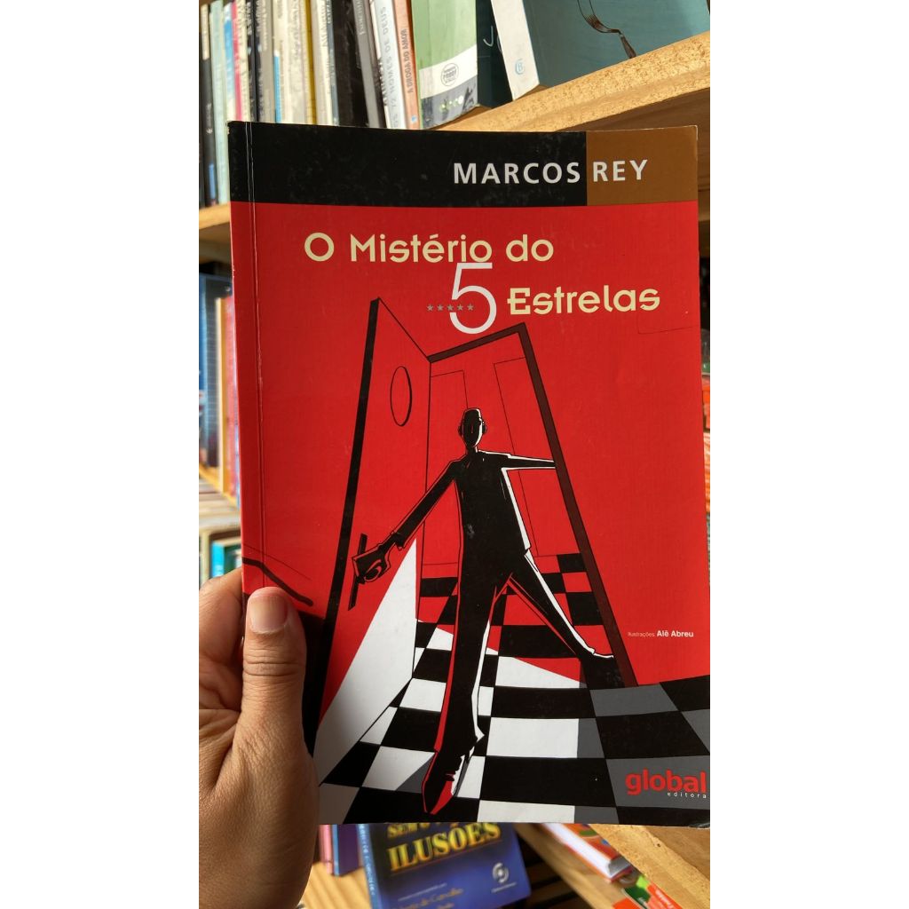 O misterio do 5 estrelas livros de capa comum autor Marcos Rey | Shopee ...