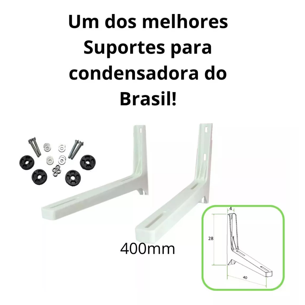 Suporte Condensadora Split 400mm Joinsul | Shopee Brasil
