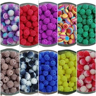 100 Pérola Craquelada 10mm Para Artesanto em Geral