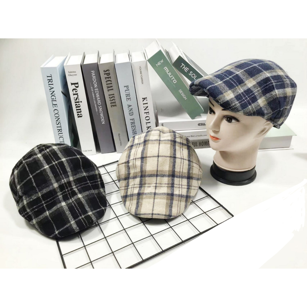 S.Q Boina masculina xadrez