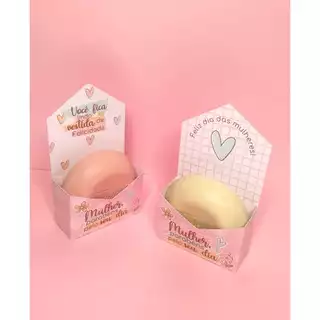 10 Portas sabonete ou bombom envelope Dia internacional das Mulheres  (DESMONTADO) embalagem lembrancinha caixas brindes em Oferta na Shopee