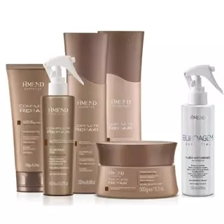 Amend Kit Complete Repair Com 5 Produtos + Fluido Blindagem Essencial 180g em Oferta na Shopee