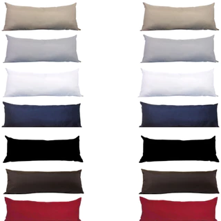 2 Almofada Baguete Rim Para Sofá Retrátil Cama Poltrona Travesseiro Xuxão Cabeceira OXFORD 100X40