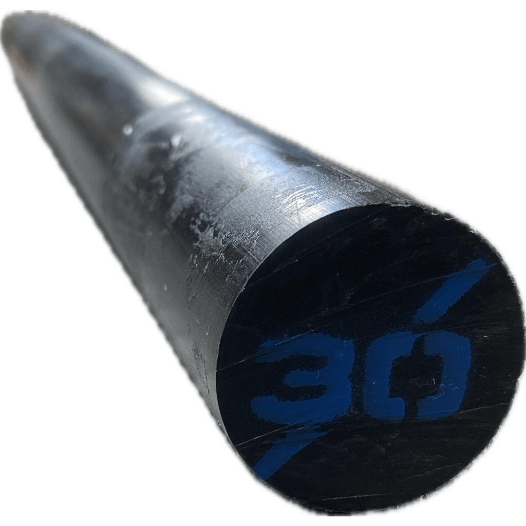 Tarugo de Nylon 30mm x 500mm Preto poliamida tecnil para usinagem ...