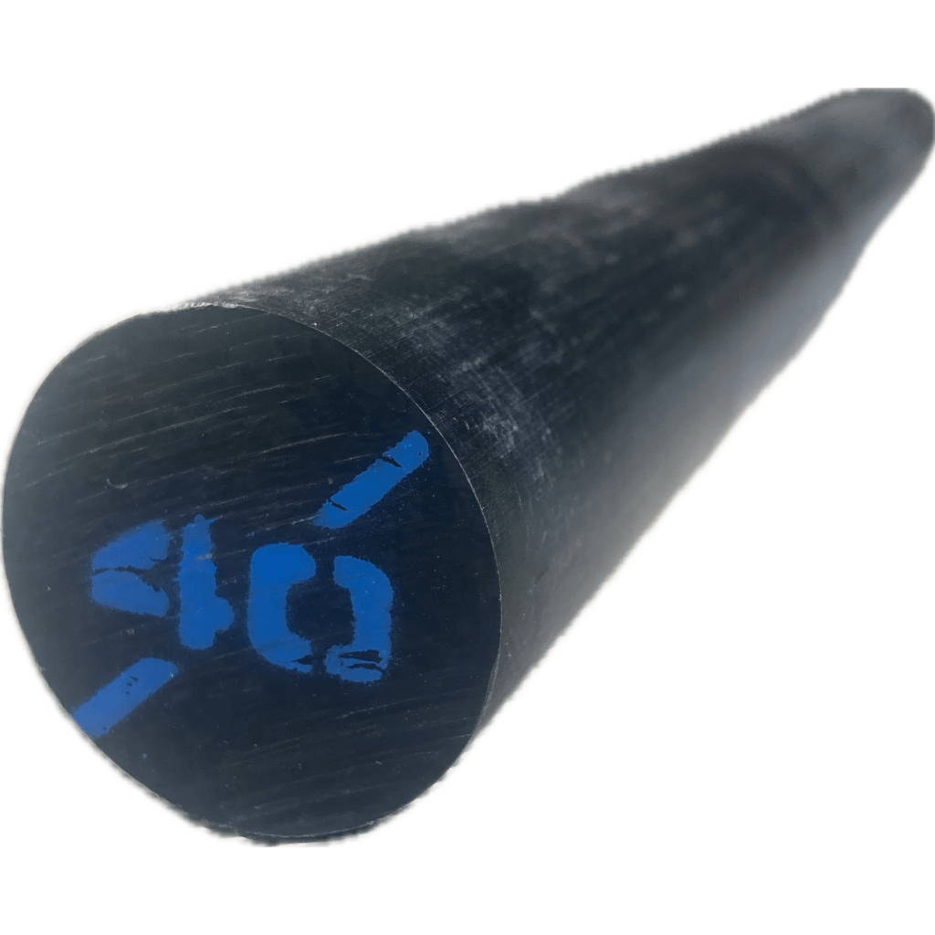 Tarugo de Nylon 40mm x 500mm Preto poliamida tecnil para usinagem ...