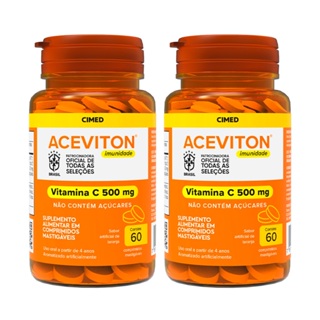 Vitamina C Aceviton Imunidade 120 Comprimidos Mastigáveis
