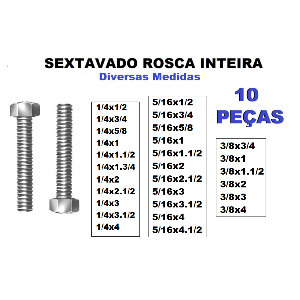 Comprar Parafuso Allen Cilíndrico Inox (Pacote) M1.6 - de R$12,00