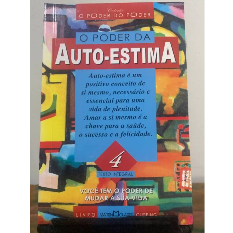 Livro Martin Claret: O Poder da Auto-Estima (novo) | Shopee Brasil