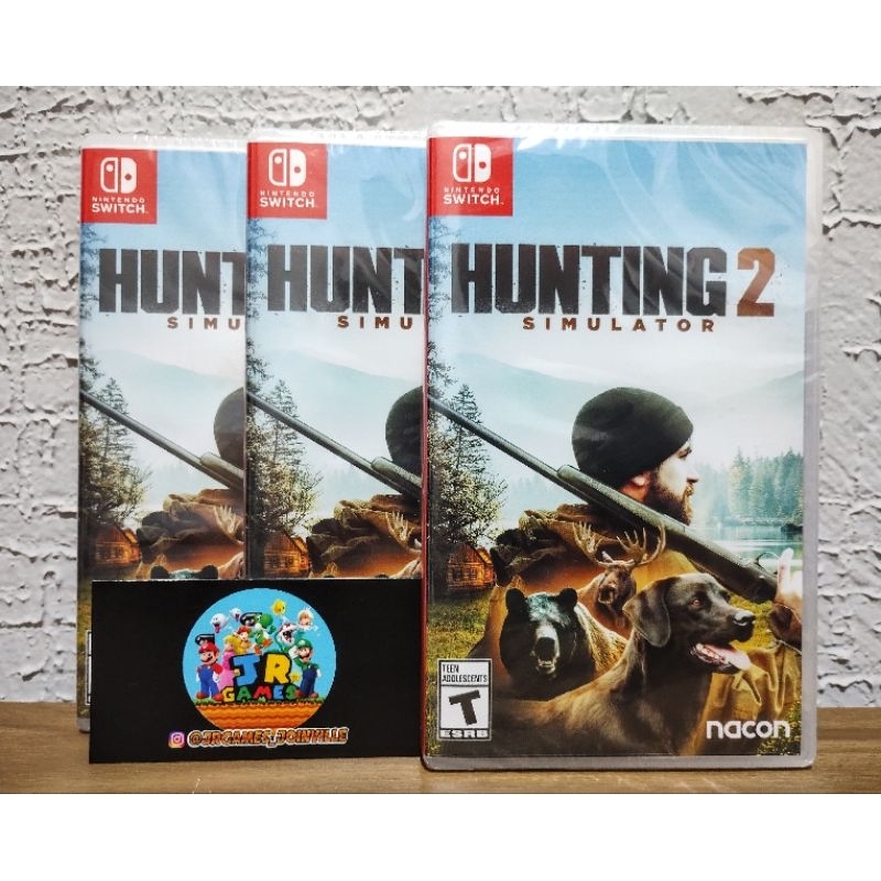 Switch ソフト　HUNTING2 Hunting Simulator 2 Nintendo Switch Lacrado Mídia Física - Envio