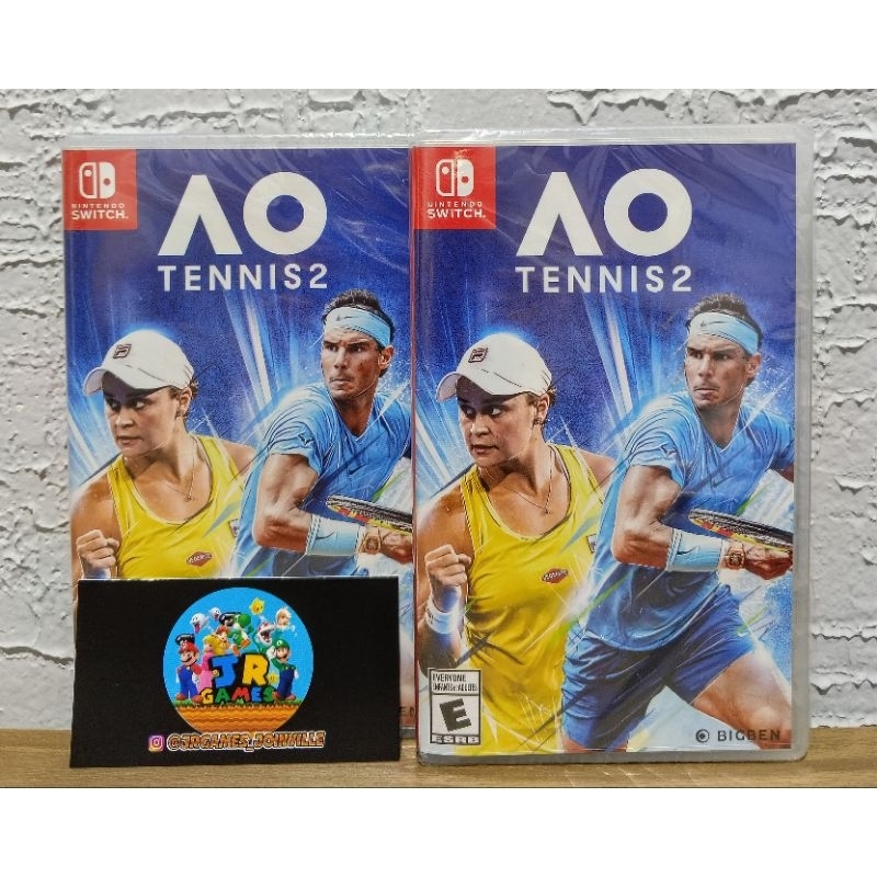 AO Tennis 2 Nintendo Switch Lacrado Mídia Física - Envio Rápido
