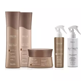 Kit Amend Complete Repair Com 4 Produtos + Fluido Blindagem Essencial 180ml Amend em Oferta na Shopee