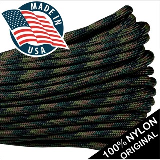 Paracord 550 Tipo III Teesar USA. 15 metros