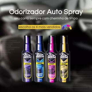 Odorizante Spray Coala Auto 60ml - Escolha seu Aroma cheirinho para carro odorizador coala automotivo