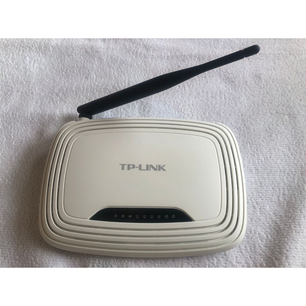 Roteador Wireless TP LINK TL WR740N Completo com Fonte Original Cabo de Rede