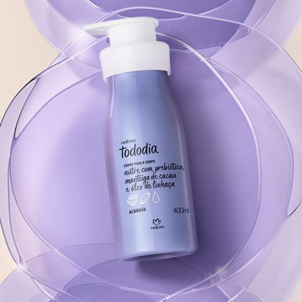 Creme Hidratante Corporal Algodão Tododia Natura 400ml Nutrição Prebiótica