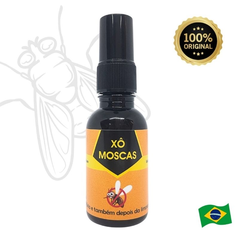 Mata Moscas XÔ MOSCAS 100% Eficaz - 30ml | Shopee Brasil