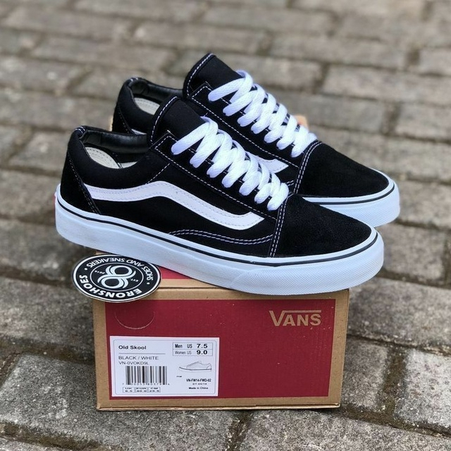 Vans old skool store preto feminino original