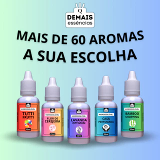 Essência 23 ml Para Aromatizador e Difusor a Base de Água ( NÃO COMESTIVÉL )