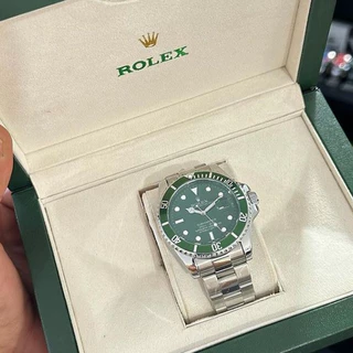 Relógio Submariner 1ª Linha Prata Masculino em Aço Inoxidável Puro Luxo