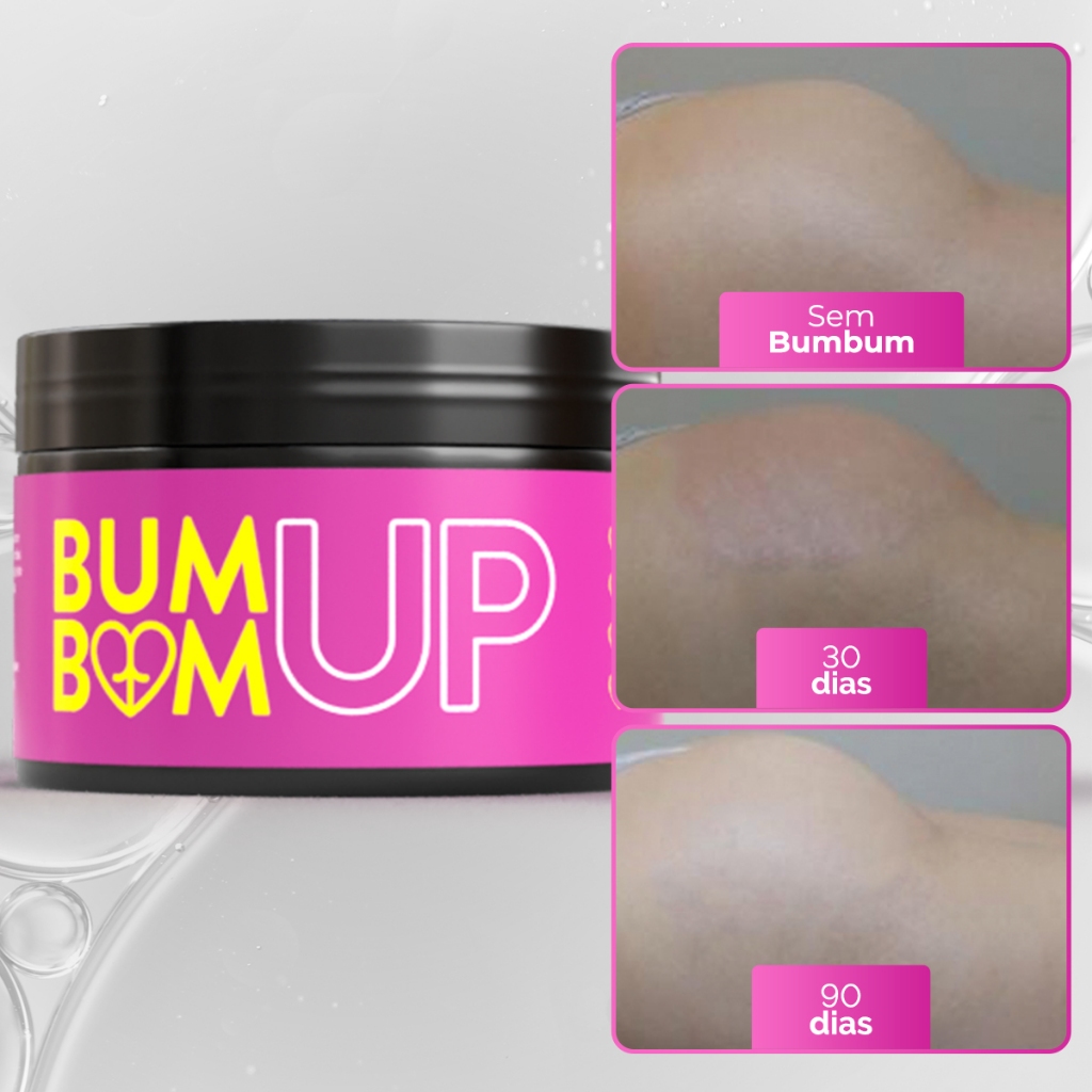 Imagem do produto Creme BumBum Up Lipo Corpus Firmador e Aumenta - 250g 4