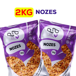 Nozes 2Kg Sem Casca Extra Light Quebrada/Pedaços - P&P